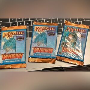 Magic the Gathering Invasion Booster Packs